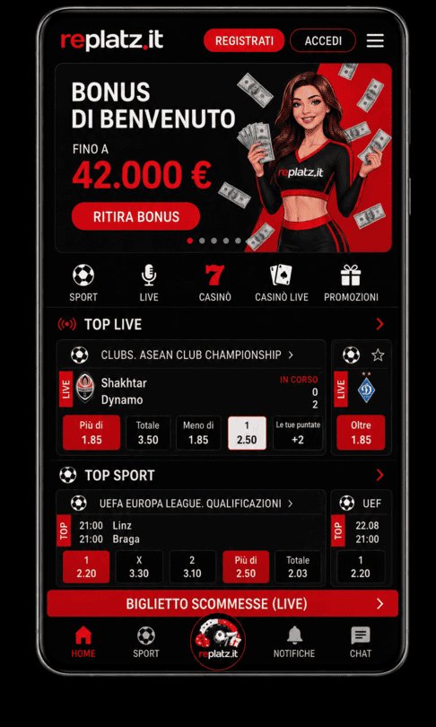 Replatz — piattaforma di gioco con licenza ADM